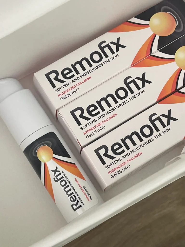 Remofix gel confezione scorta tre pezzi